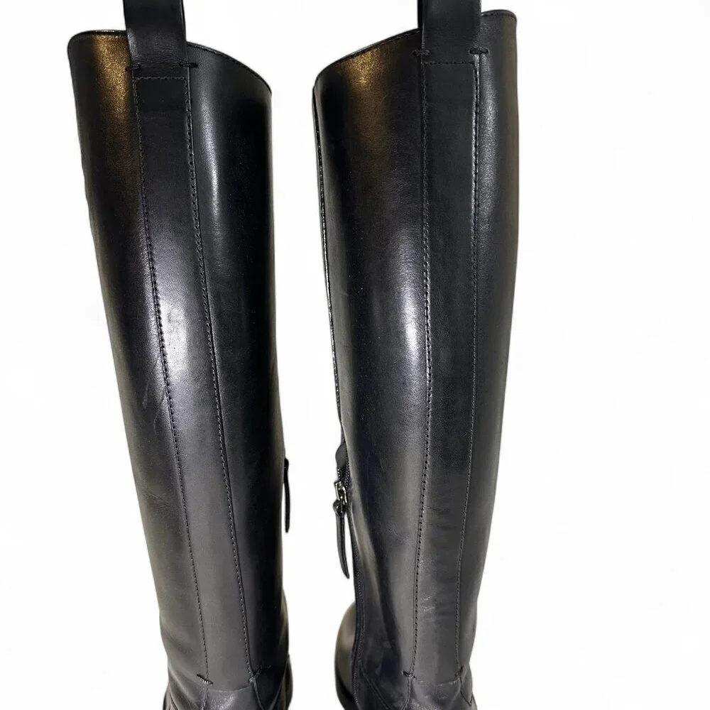 Tory Burch Flat Black Riding Boot Women's 7M NWOT